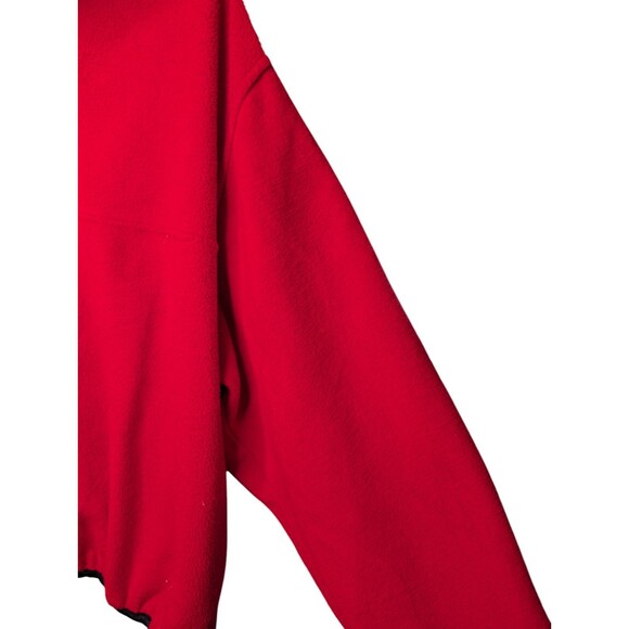 Vintage Marlboro Adventure Team Snap Fleece Jacket Red Adult Large Flawed - Picture 4 of 11